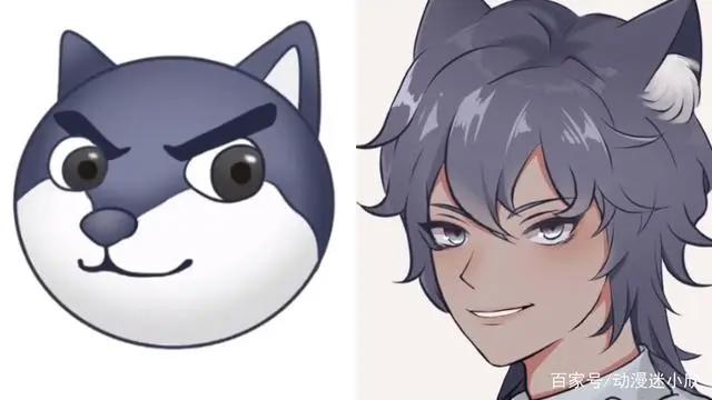 默认表情拟人化，臭臭变小萝莉，猴子成公主，独角兽是小仙女