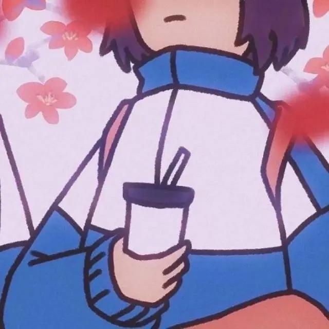 超甜二次元动漫情头：因为你，我的心脏总是忙个不停