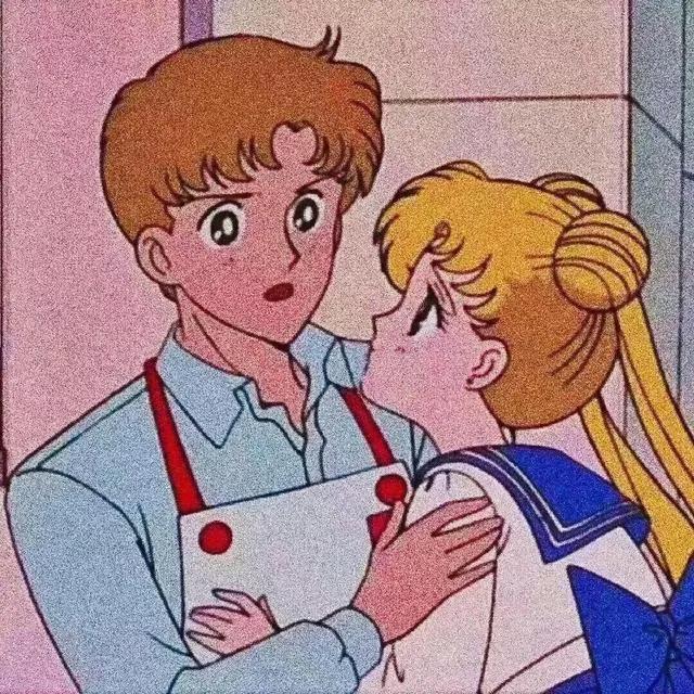 超甜二次元动漫情头：因为你，我的心脏总是忙个不停