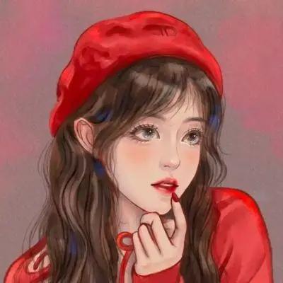 2022新年很萌的卡通情头新年超级喜庆的双人动漫情头