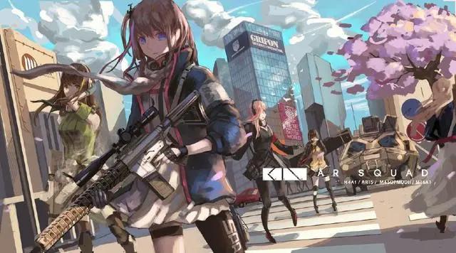 18张持枪少女动漫壁纸，明明是娇柔的少女却玩枪技术一流？