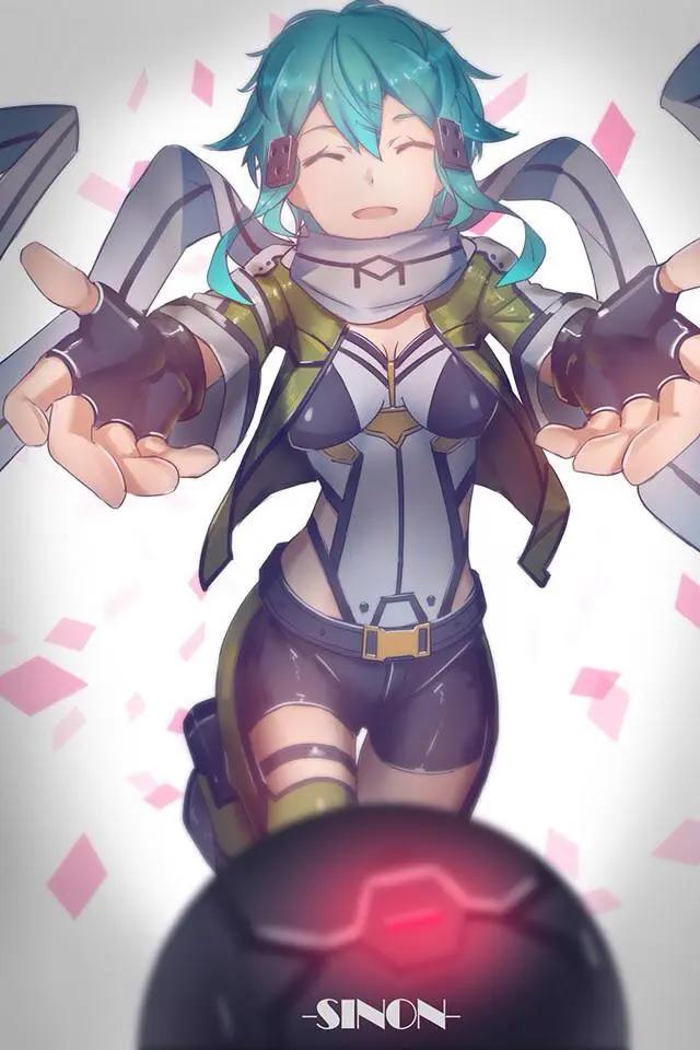 18张持枪少女动漫壁纸，明明是娇柔的少女却玩枪技术一流？