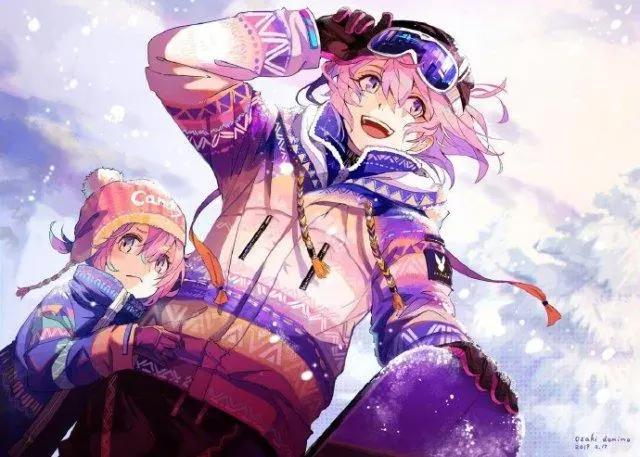 动漫女生头像：星河滚烫，你是人间理想，夜风寒凉，你是人间火光