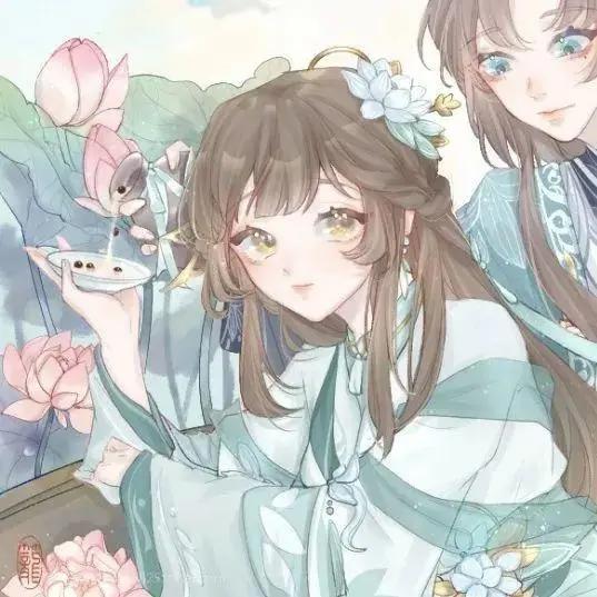 “与君初相识，犹如故人归”国风动漫情侣头像推荐