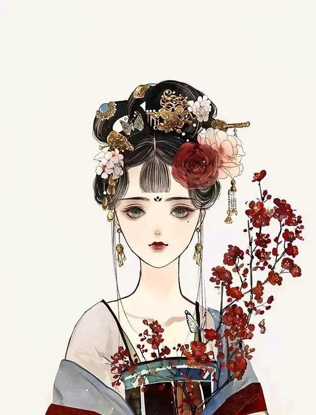 二次元动漫女生头像，我对你的爱就像拖拉机上山，轰轰烈烈！