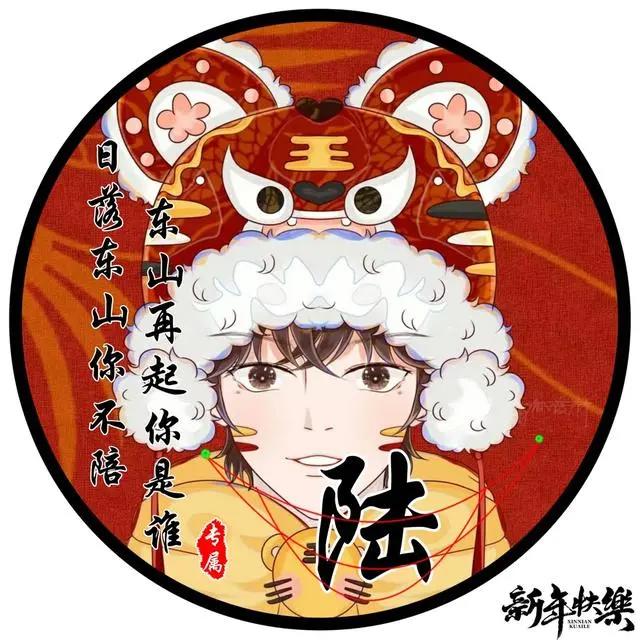免费男生头像黑暗系，2022虎年专属姓氏头像大全