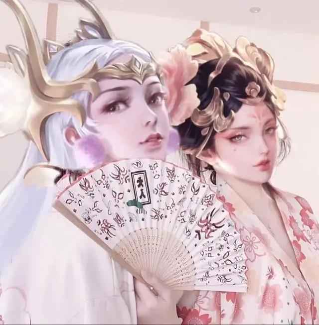 超可爱双人动漫闺蜜头像，超爱（凡尔赛文学大赛）