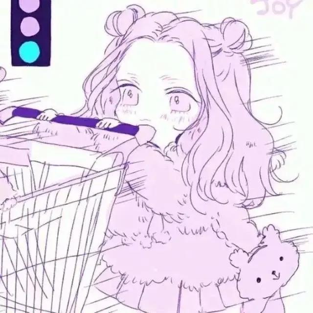 超可爱双人动漫闺蜜头像，超爱（凡尔赛文学大赛）