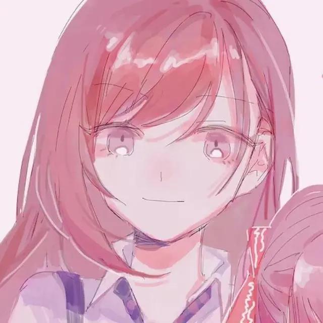 超可爱双人动漫闺蜜头像，超爱（凡尔赛文学大赛）