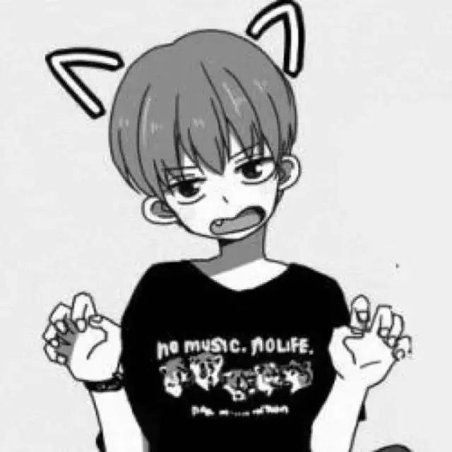 动漫情侣头像：有了你，黑暗就不再是黑暗