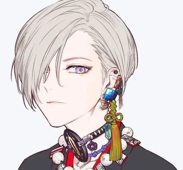 超帅气的二次元男生头像，君子色而不淫，风流而不下流！