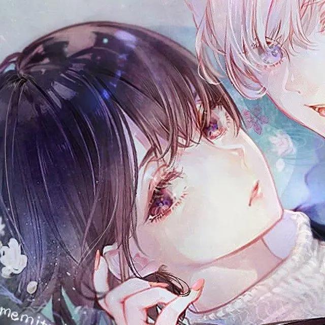 动漫头像百合篇：第3组美到男女通吃，但最后一张雷姆更好看？