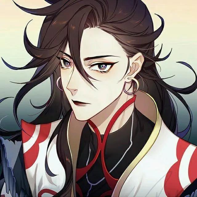古风动漫美男子头像，酒杯千古思陶令，腰带三围恨沈郎！
