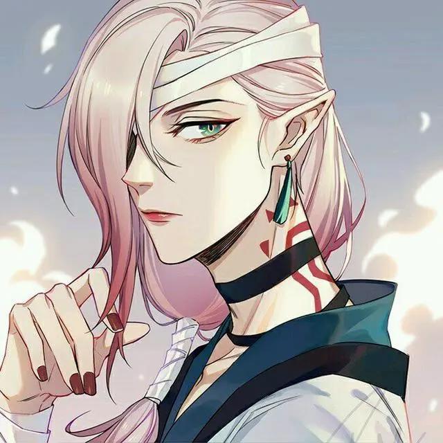 古风动漫美男子头像，酒杯千古思陶令，腰带三围恨沈郎！