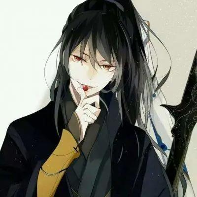 古风二次元动漫男主头像：青梅竹马各自为家，谁还记当年花前月下