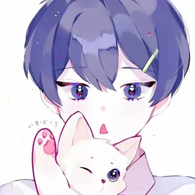 动漫男生头像：自从第一次见到你别人，便再也入不了我的眼