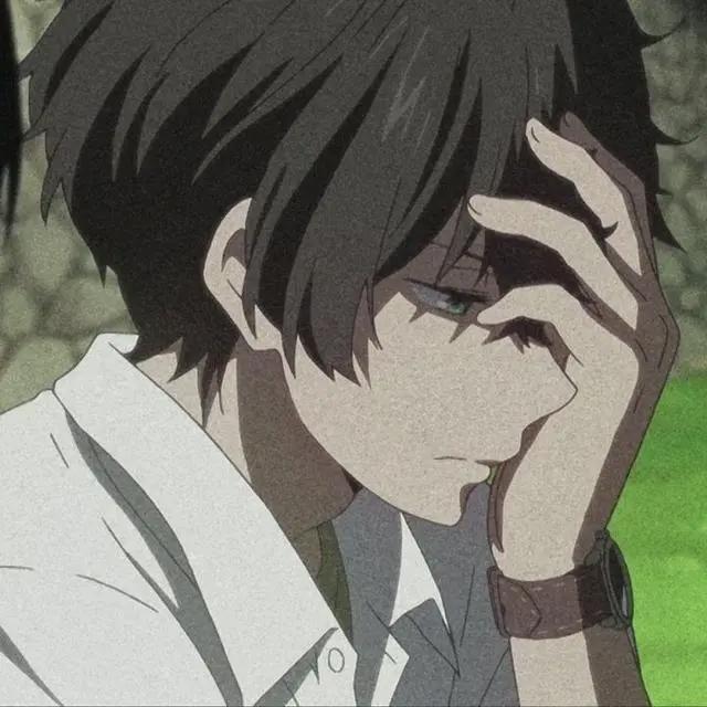 动漫男生头像｜你要一直做我的月亮，做那个照亮我的人