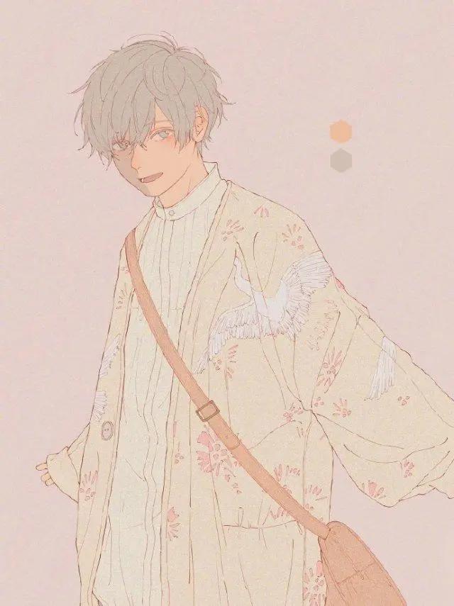 动漫男生头像：我爱你，希望你有机会把这句话还给我