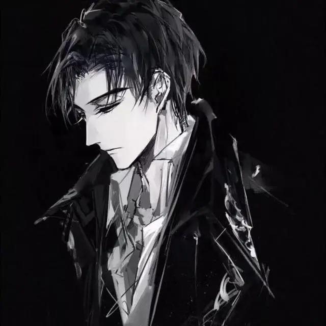 动漫男生头像：当我热情耗尽，你就是陌生人