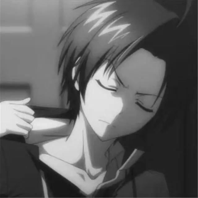 动漫头像分享，辞桉：丧男，心中藏恶魔，眼中无良人