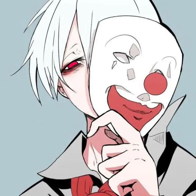 面具动漫男生头像