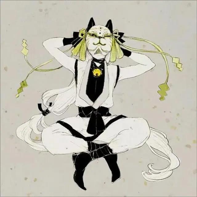 面具动漫男生头像