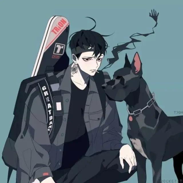 动漫男生头像-如果你喜欢他，那他今天只属于你