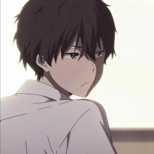 动漫男生头像｜月亮不会奔你而来但我会