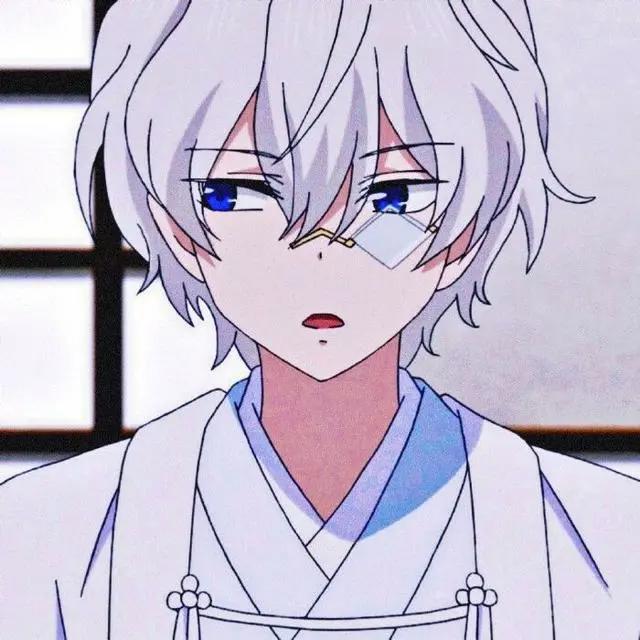 动漫男生头像｜月亮不会奔你而来但我会