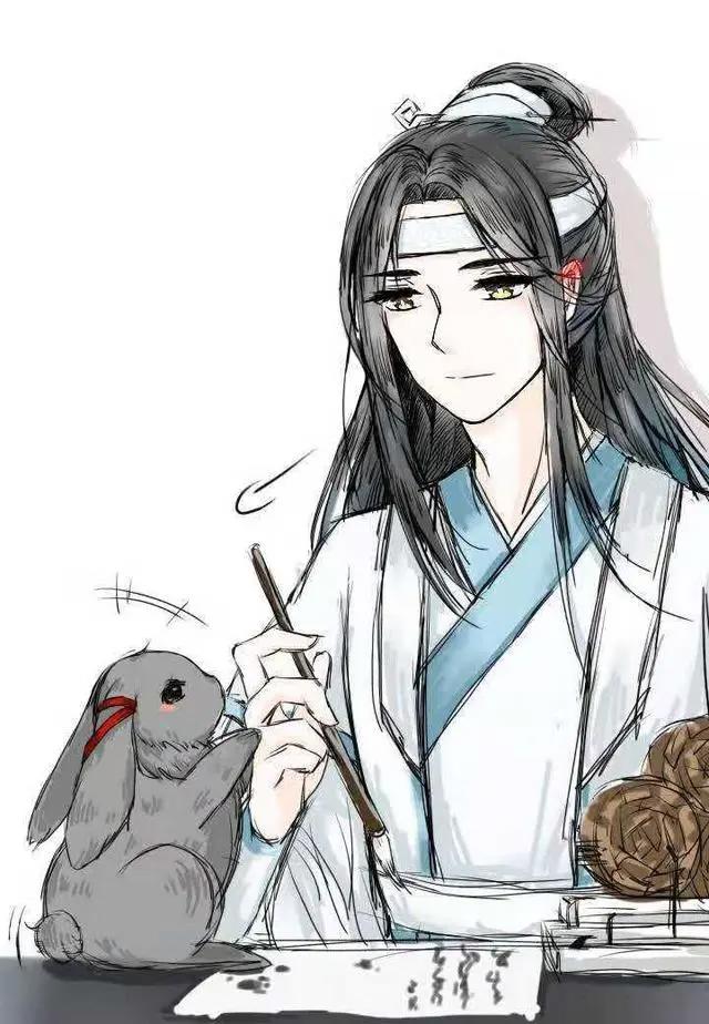 酷酷的二次元动漫男生头像，痴守千年，月老红线谁为我牵！