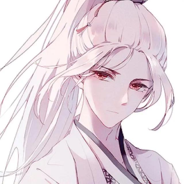 超帅气的古风动漫男生头像，如若两情相悦，何必长发及腰！