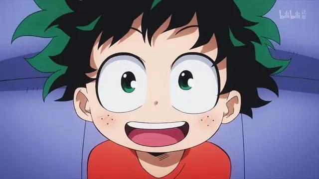 自截动漫男生头像，想要成为英雄的绿谷出久