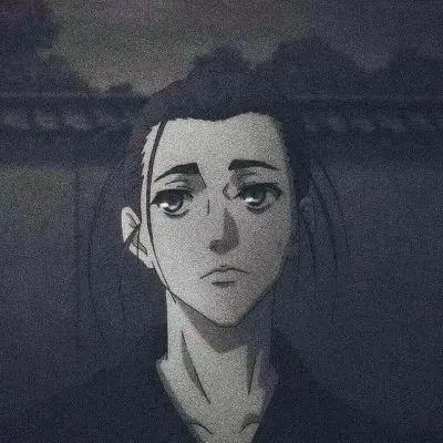 动漫丧系男生头像｜这么大了哭什么呢