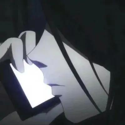 动漫丧系男生头像｜这么大了哭什么呢