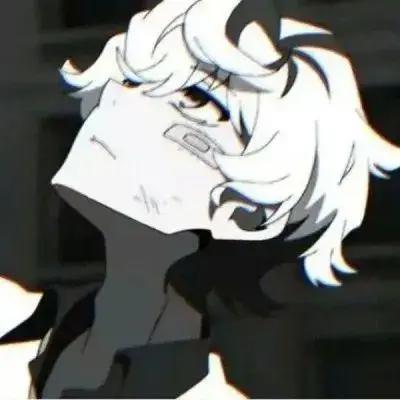 动漫丧系男生头像｜这么大了哭什么呢