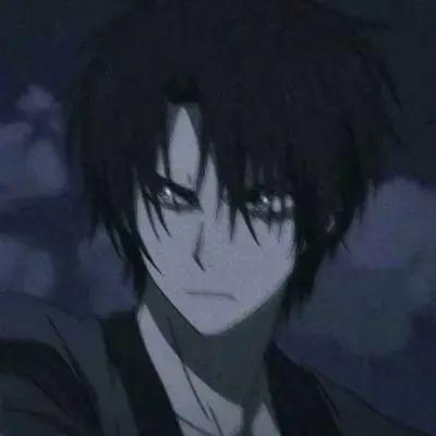 动漫丧系男生头像｜这么大了哭什么呢