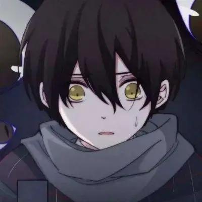 动漫丧系男生头像｜这么大了哭什么呢