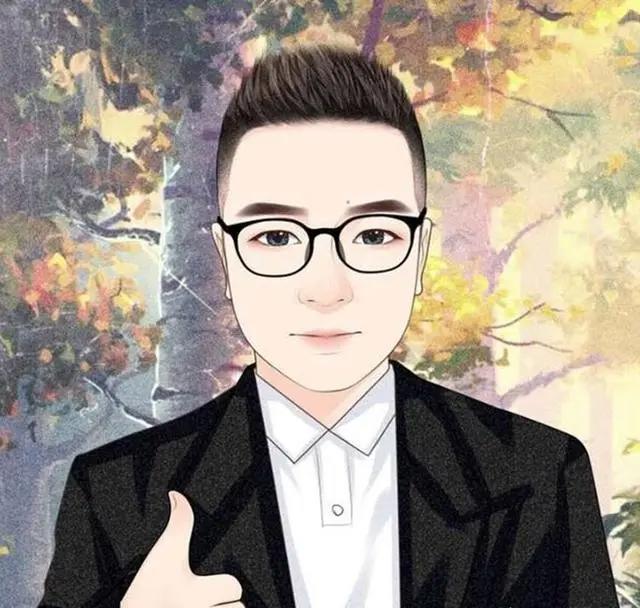 男生漫画头像，人不一定要成功，但一定要快乐