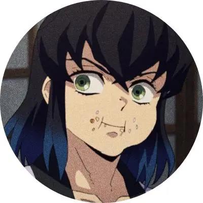 「第19期」动漫男头：鬼灭之刃嘴平伊之助头像