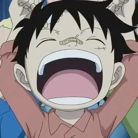 「第141期」动漫男头：海贼王路飞小时候无水印男生头像