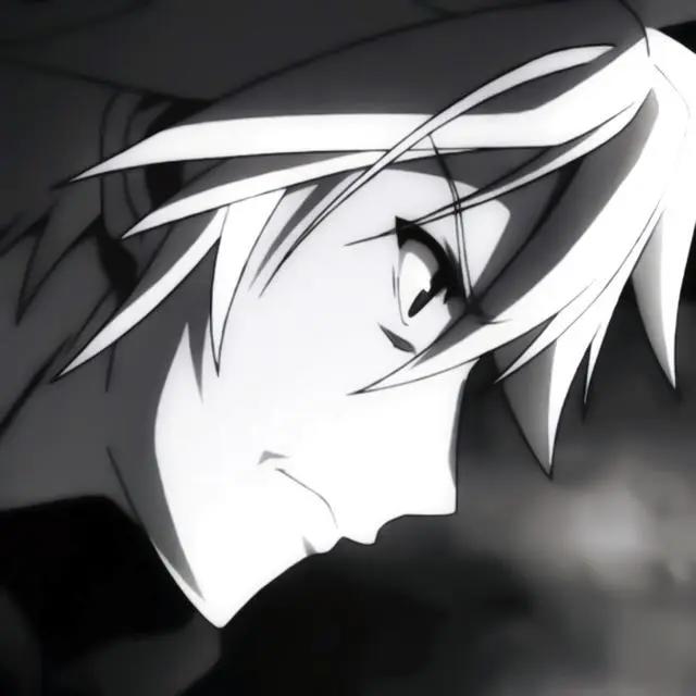 动漫男生头像丨四瓣叶子连成一串好运那是自然送予的礼物