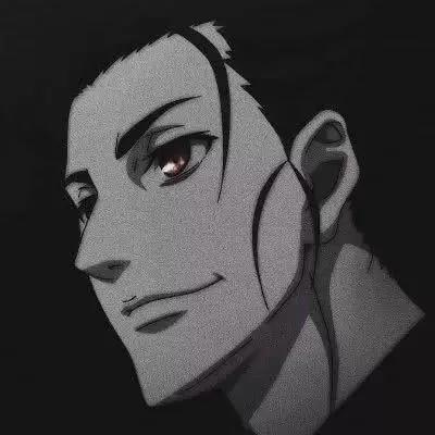 黑白·动漫·男生头像：你说的每句话我都牢记，可就是不敢回忆