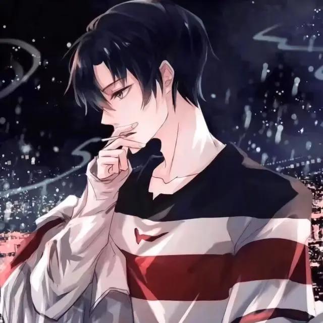 帅气迷人的动漫男头