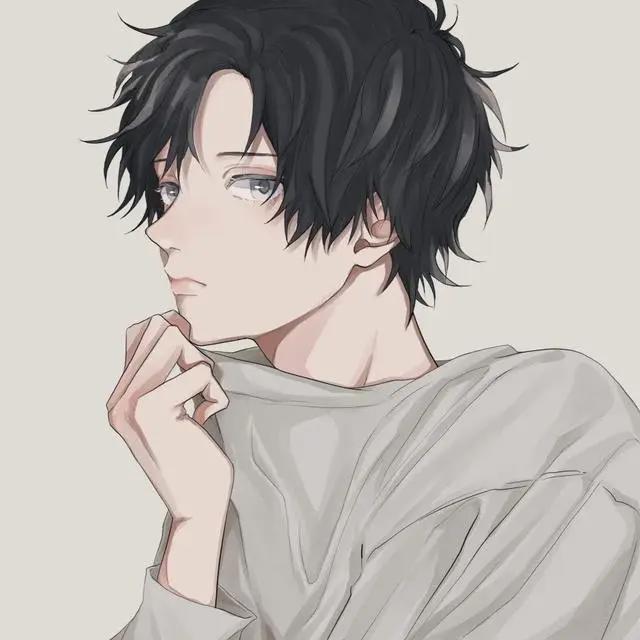 帅气迷人的动漫男头