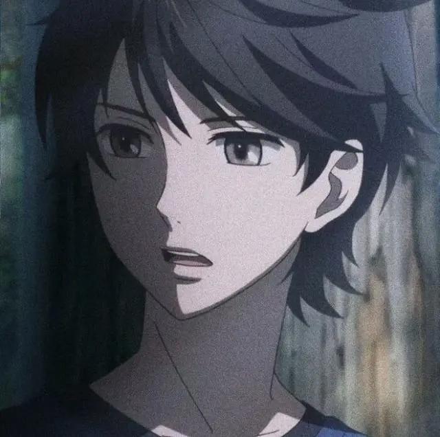 动漫男生帅气小忧郁头像集