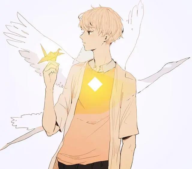 超帅气的二次元动漫男生头像，记得你每一次的微笑，因为那是你！