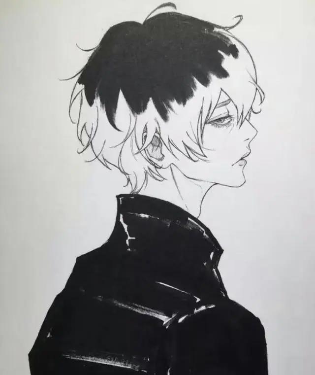 超帅气的二次元动漫男生头像，记得你每一次的微笑，因为那是你！