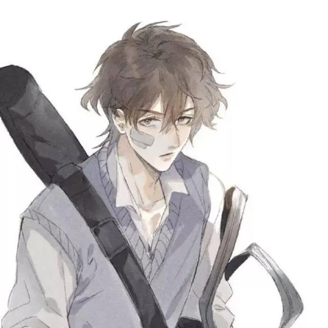 阳光帅气动漫男生头像（壁纸），你便是冬日的那束暖阳