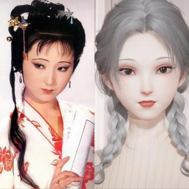 大佬还原二次元版美女，林黛玉和杨超越竟共用一张脸？网友：好真实