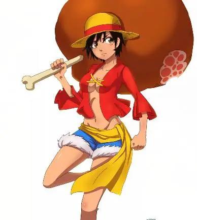 当海贼王变成国漫女版画风，漫迷：黑胡子最漂亮，香克斯最可爱